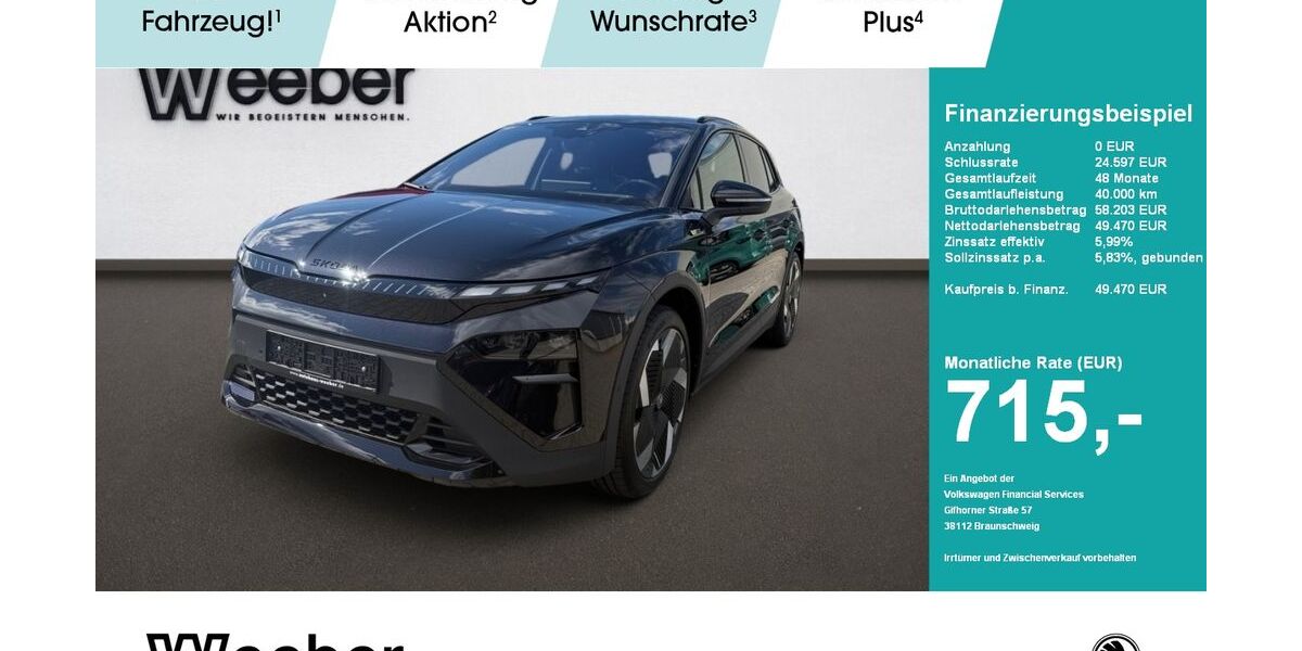 Skoda Elroq 4.500 km 47.650 &euro; Weil der Stadt 71263