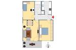 Etagenwohnung Stuttgart Stammheim - 3 Zimmer, 77 m&sup2;, 1.170&euro; | Angebot:26627322