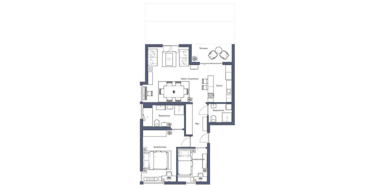 Etagenwohnung Ludwigsburg Ost - 3 Zimmer, 93 m&sup2;, 665.000&euro; | Angebot:24687762