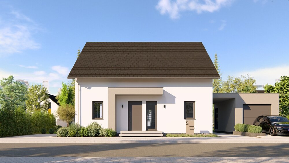 Ihr individuell geplantes Einfamilienhaus in Pforzheim - Modernes Wohnen mit Komfort und Flexibilität - Einfamilienhaus Pforzheim Büchenbronn | Angebot:27439710
