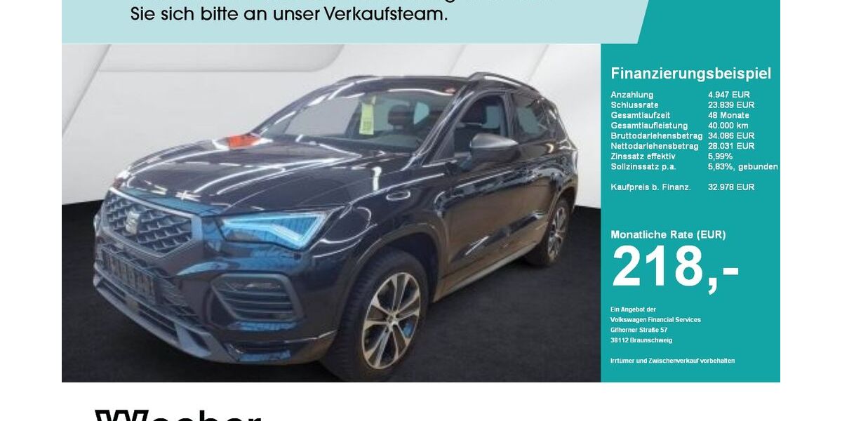 Seat Ateca 24.049 km 32.690 &euro; Herrenberg 71083