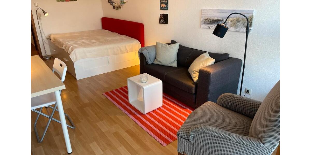 Etagenwohnung Tübingen Lustnau - 1.5 Zimmer, 34 m&sup2;, 1.090&euro; | Angebot:25646137