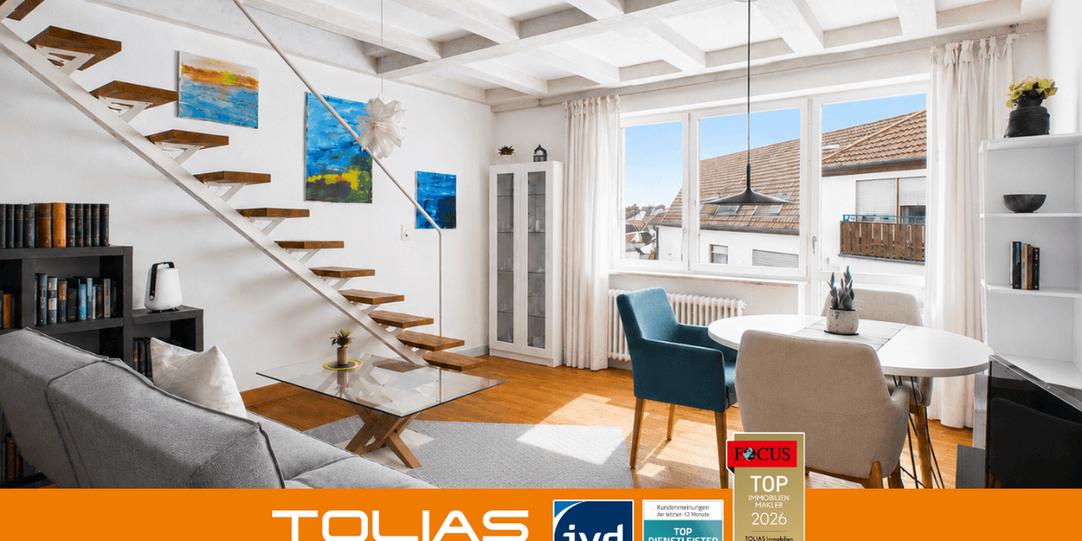 Etagenwohnung Filderstadt - 2 Zimmer, 44 m&sup2;, 199.000&euro; | Angebot:27261499