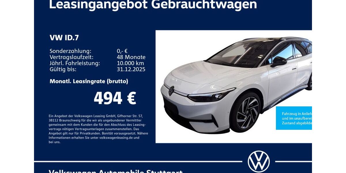 VW ID.7 12.009 km 46.530 &euro; Stuttgart 70563