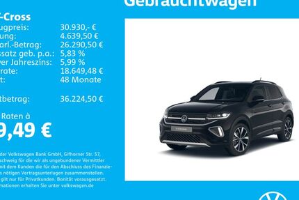 VW T-Cross 1.505 km 30.430 &euro; Stuttgart-Wangen 70188