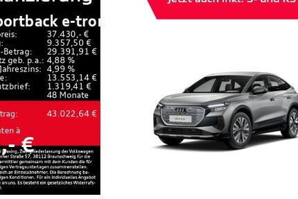 Audi Q4 e-tron 44.066 km 37.430 &euro; Tübingen 72072