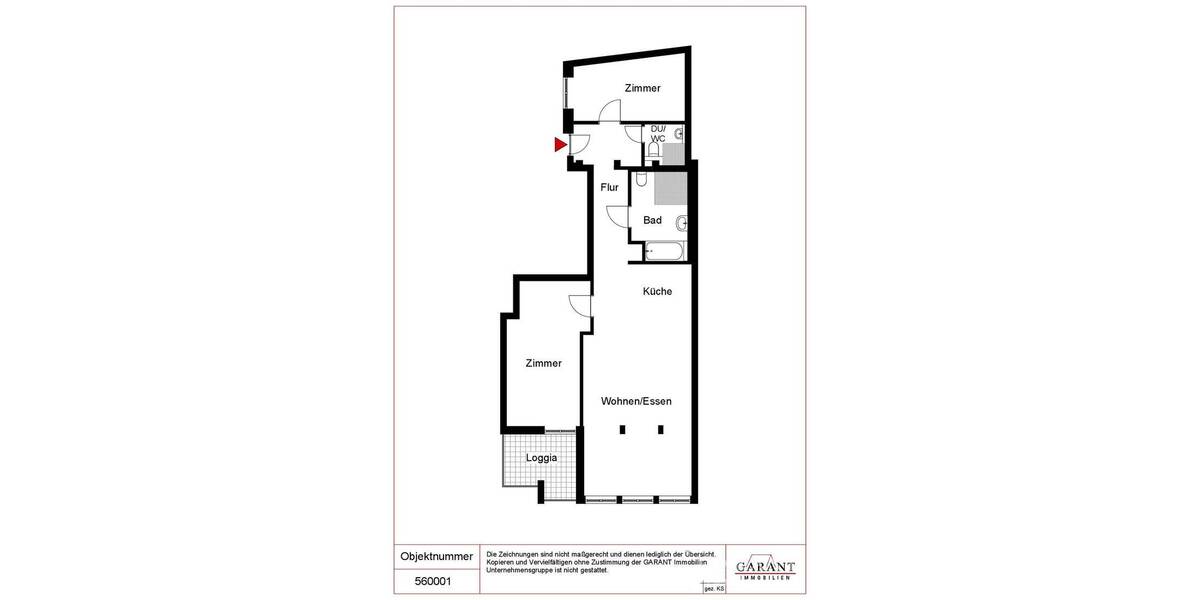 Etagenwohnung Pforzheim Oststadt - 3 Zimmer, 114 m&sup2;, 1.311&euro; | Angebot:26018279