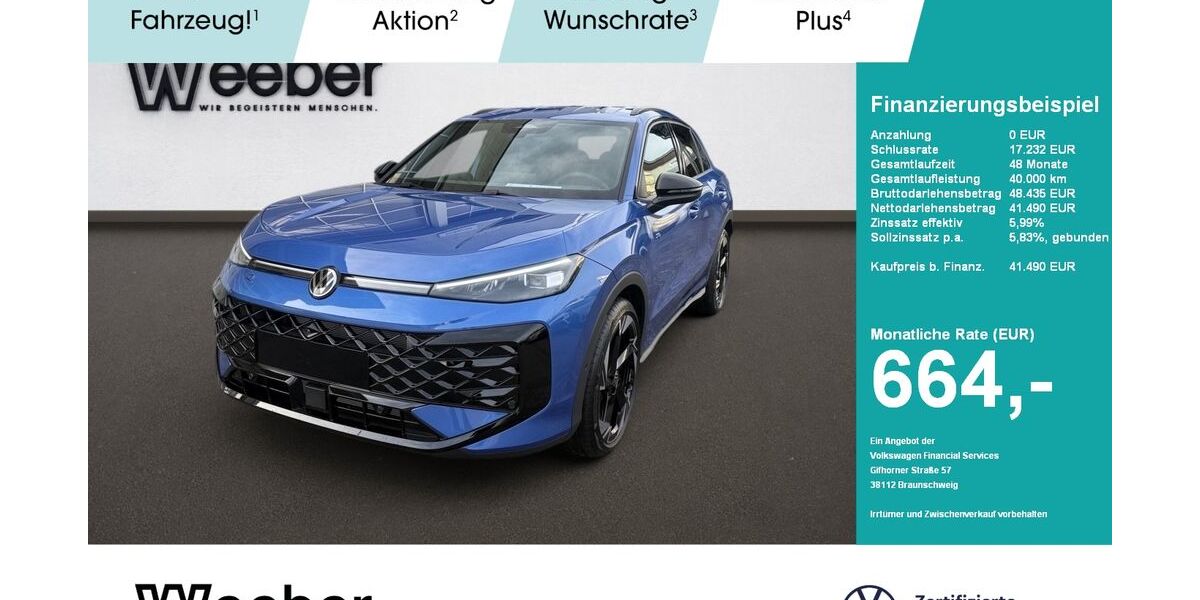 VW T-Roc 1.015 km 41.390 &euro; Weil der Stadt 71263