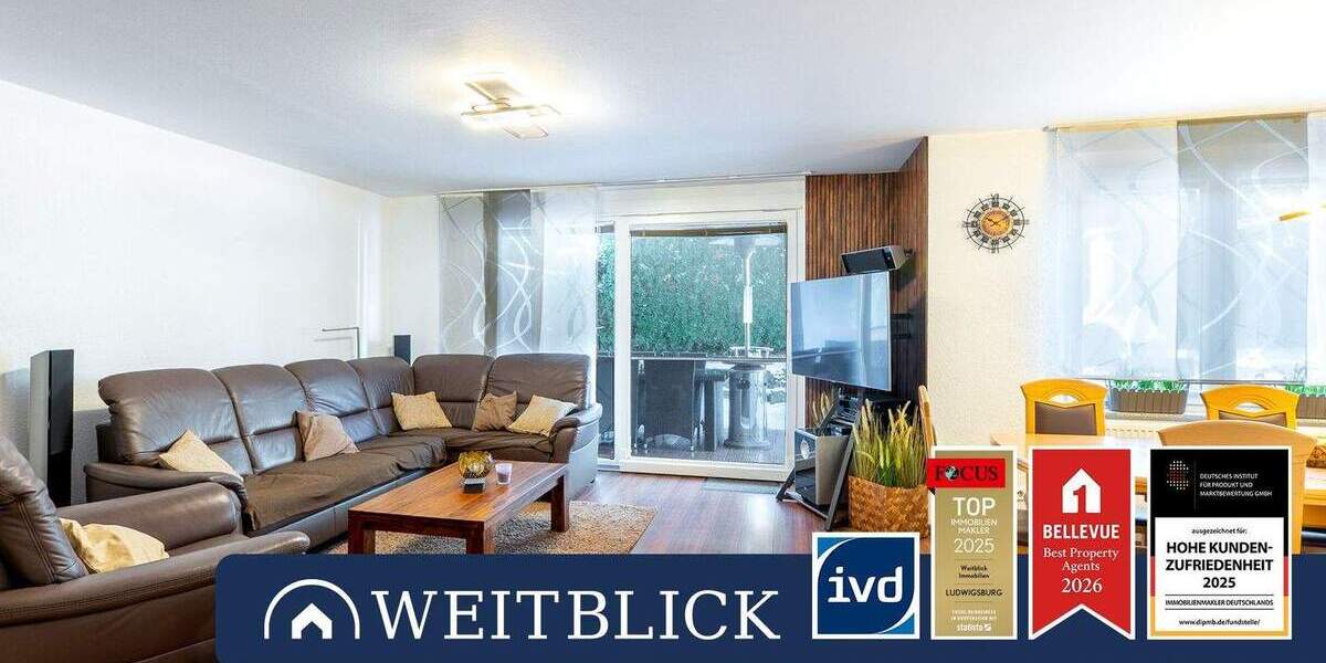 Etagenwohnung Filderstadt Plattenhardt - 4 Zimmer, 104 m&sup2;, 549.000&euro; | Angebot:24532356