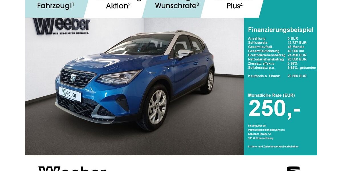 Seat Arona 4.934 km 20.190 &euro; Leonberg 71229