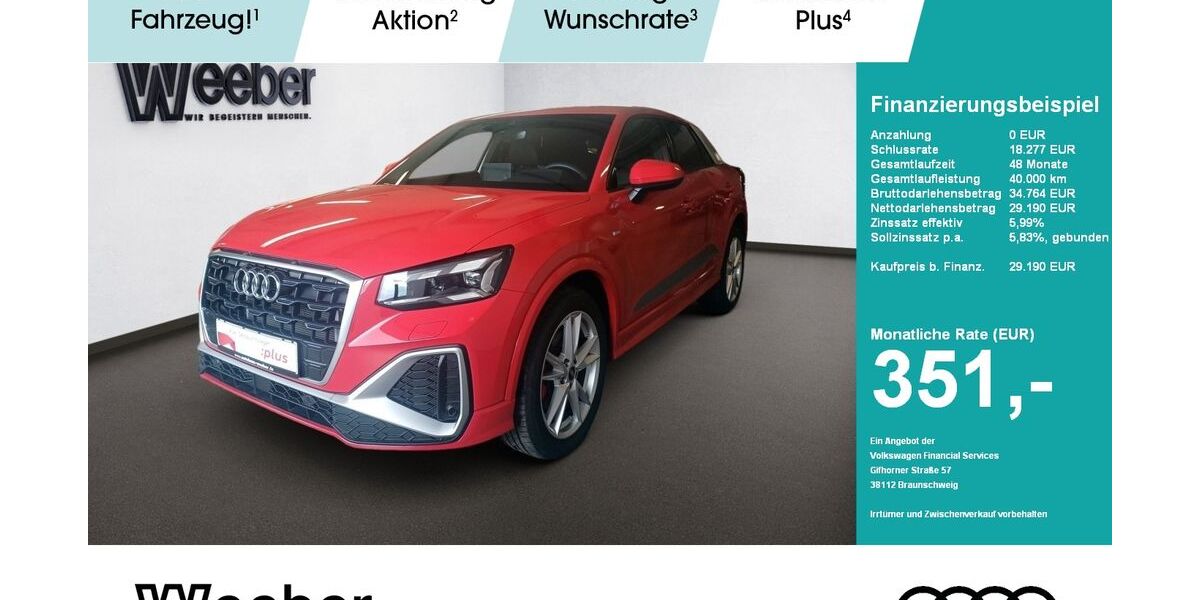 Audi Q2 11.756 km 28.790 &euro; Leonberg 71229
