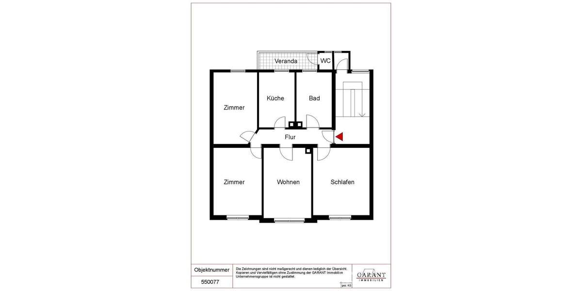 Etagenwohnung Pforzheim Dillweißenstein - 4 Zimmer, 93 m&sup2;, 235.000&euro; | Angebot:25747443
