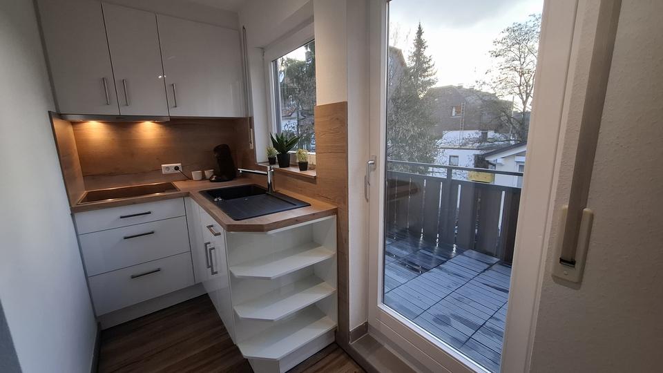 Moderne 1,5-Zimmer Wohnung in Toplage – mit Sauna & 2 Terrassen 1 zimmer