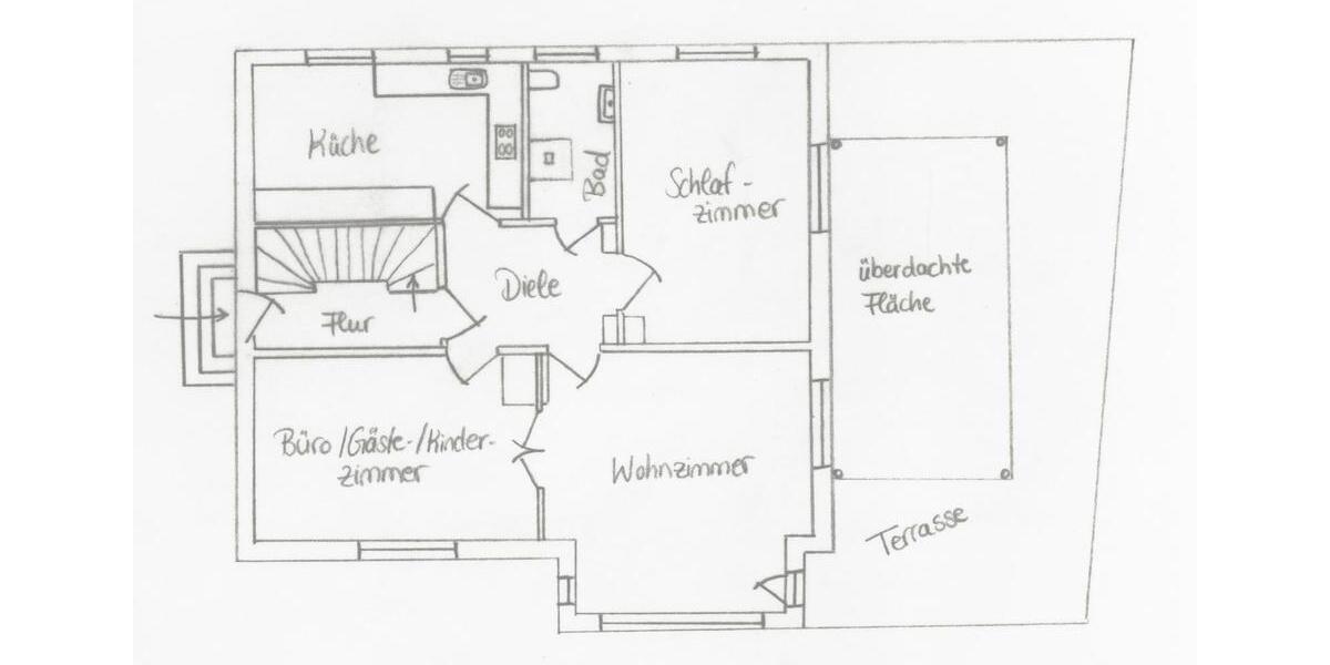 Erdgeschoßwohnung Pforzheim Eutingen - 3 Zimmer, 100 m&sup2;, 750&euro; | Angebot:24467955