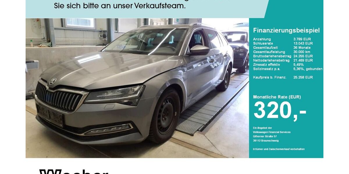 Skoda Superb 83.051 km 24.698 &euro; Leonberg 71229
