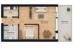 Terrassenwohnung Sindelfingen Eichholz - 2 Zimmer, 54 m&sup2;, 1.000&euro; | Angebot:26348725