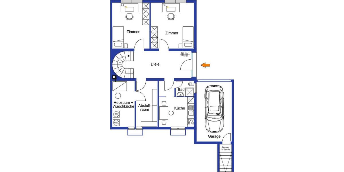 Doppelhaushälfte Böblingen - 6 Zimmer, 209 m&sup2;, 795.000&euro; | Angebot:26643502