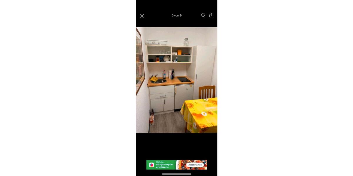 Etagenwohnung Tübingen Lustnau - 1 Zimmer, 30 m&sup2;, 130.000&euro; | Angebot:24866975
