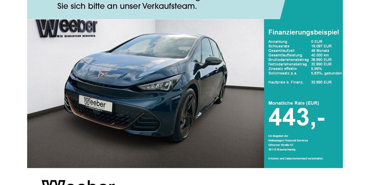 Cupra Born 16.208 km 32.890 &euro; Herrenberg 71083