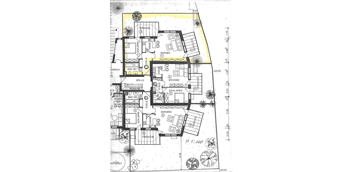 Erdgeschoßwohnung Filderstadt - 2 Zimmer, 62 m&sup2;, 250.000&euro; | Angebot:26524702