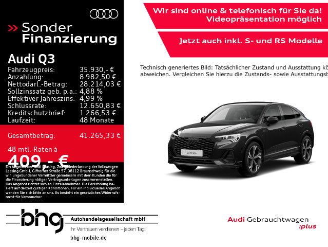 Audi Q3 63.404 km 35.930 € Tübingen 72072
