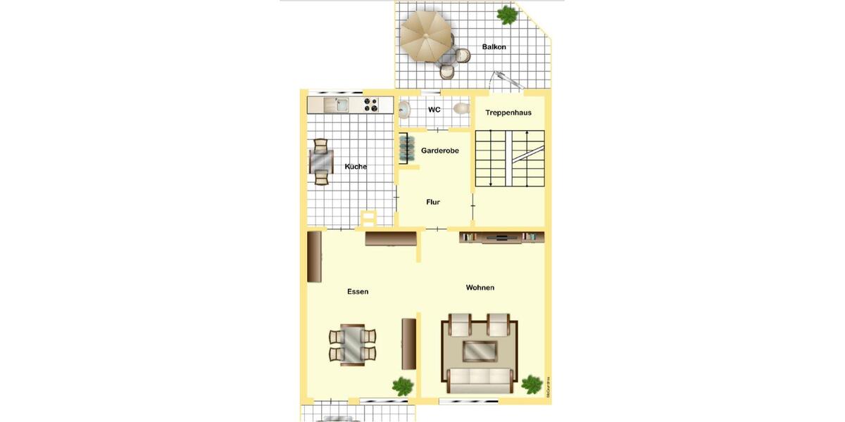 Reihenhaus Esslingen am Neckar Hegensberg - 5 Zimmer, 130 m&sup2;, 549.000&euro; | Angebot:27608848