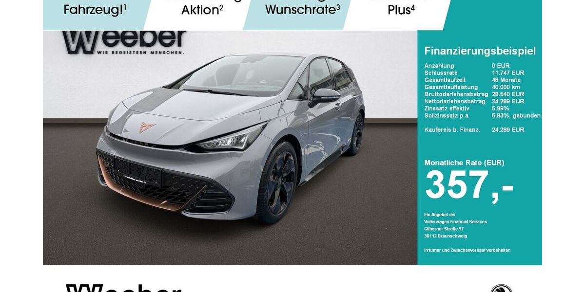 Cupra Born 28.935 km 24.190 &euro; Weil der Stadt 71263