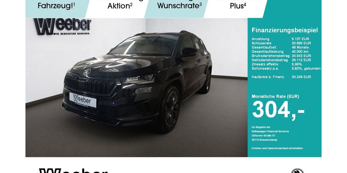 Skoda Karoq 17.341 km 33.280 &euro; Leonberg 71229