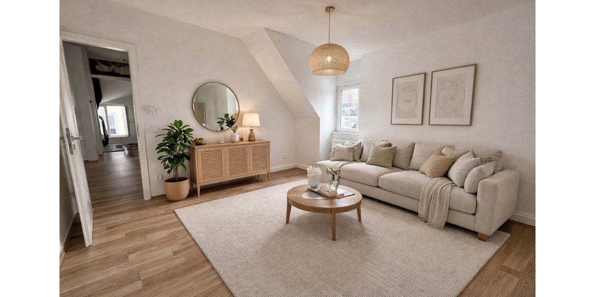 Dachgeschoßwohnung Stuttgart Hedelfingen - 3.5 Zimmer, 58 m&sup2;, 1.000&euro; | Angebot:24859694