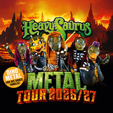 Heavysaurus - Metal Tour 2026 12.04.2026 Kultur- und Kongresszentrum Liederhalle Stuttgart