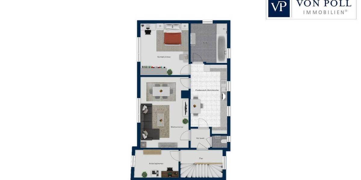 Mehrfamilienhaus, Wohnhaus Stuttgart Bergheim - 6 Zimmer, 123 m&sup2;, 670.000&euro; | Angebot:26643463