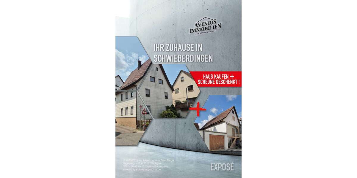 Einfamilienhaus Schwieberdingen - 5 Zimmer, 170 m&sup2;, 499.000&euro; | Angebot:24696678