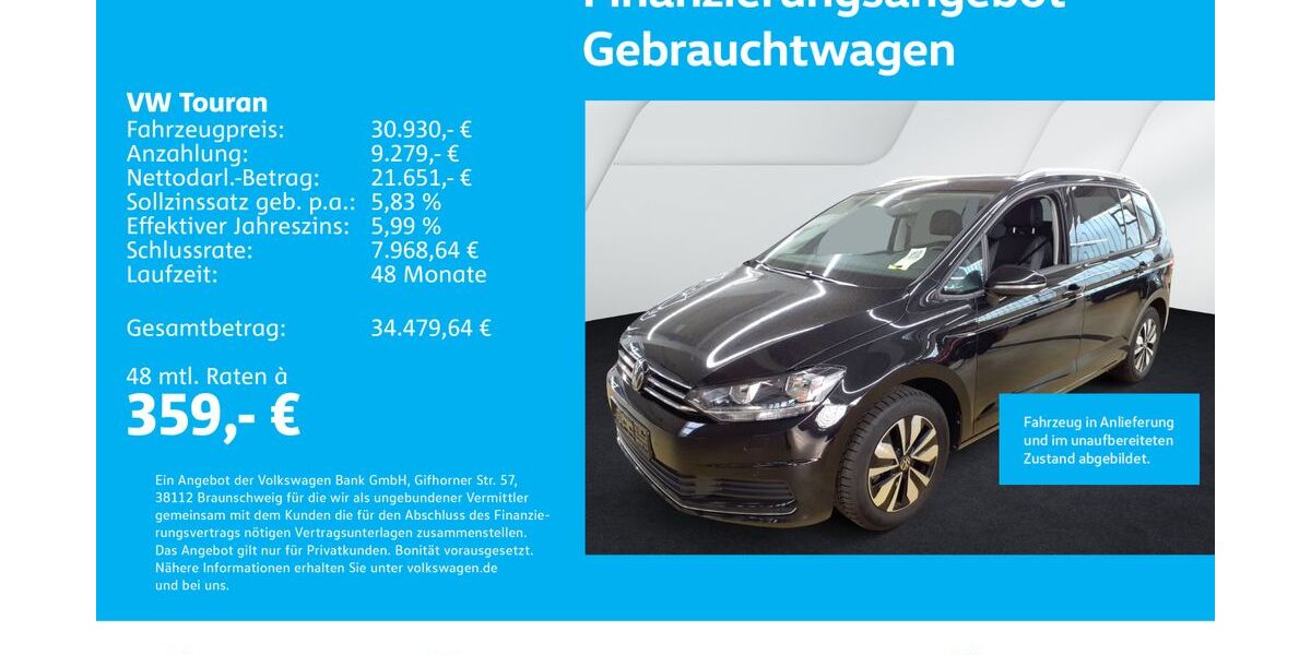 VW Touran 24.390 km 30.930 &euro; Stuttgart-Wangen 70188