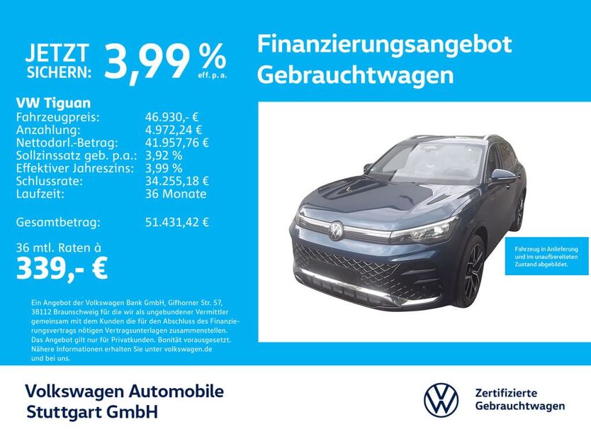 VW Tiguan 6.587 km 46.930 € Stuttgart-Feuerbach 70469