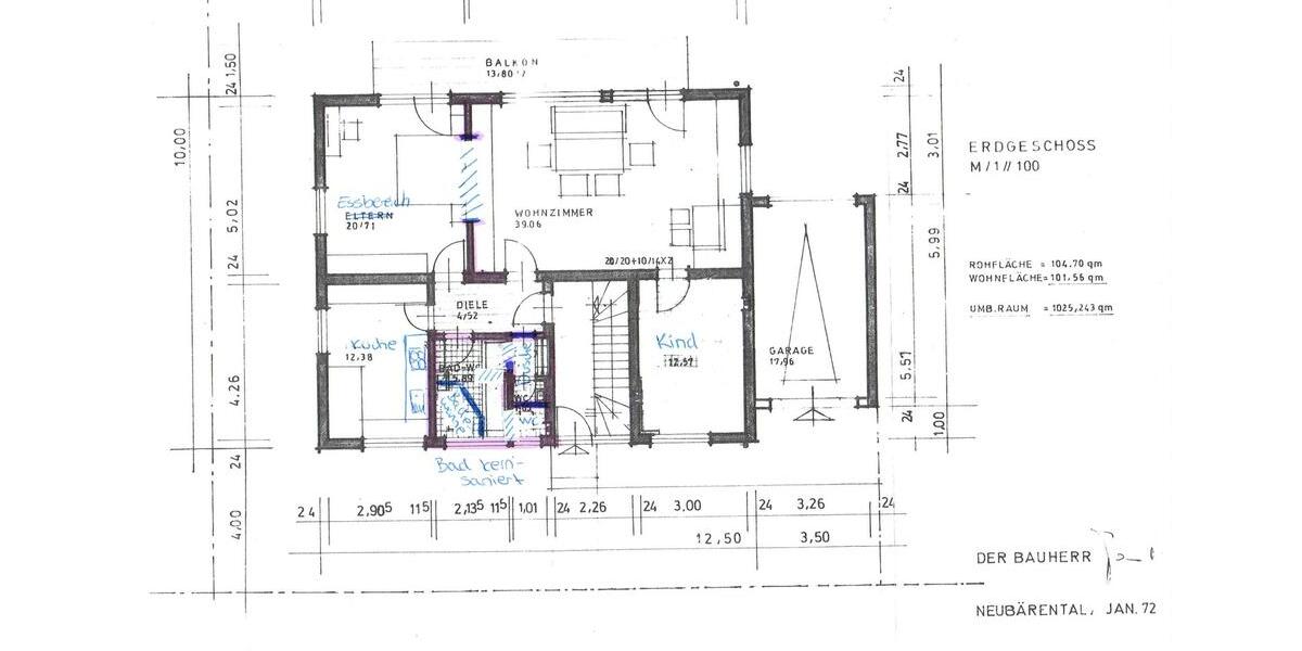 Einfamilienhaus Wurmberg - 8 Zimmer, 245 m&sup2;, 1.800&euro; | Angebot:24839888