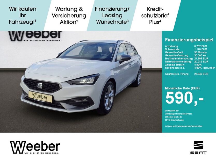 Seat Leon 18.592 km 26.480 € Calw 75365