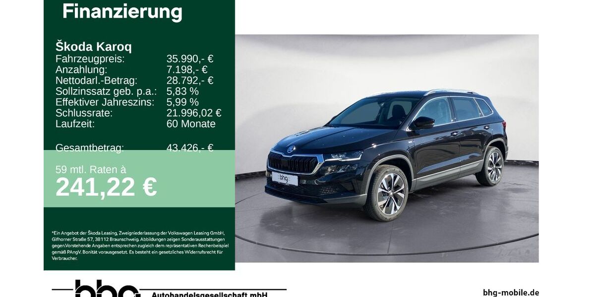 Skoda Karoq 5.990 km 34.990 &euro; Reutlingen 72770