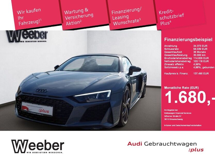 Audi R8 21.641 km 137.490 € Herrenberg 71083