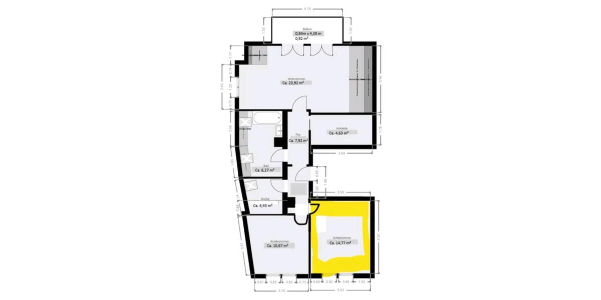 Dachgeschoßwohnung Leinfelden-Echterdingen Echterdingen - 1 Zimmer, 70 m&sup2;, 700&euro; | Angebot:25340818