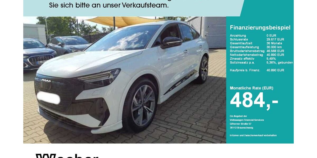 Audi Q4 e-tron 52.040 km 40.889 &euro; Weil der Stadt 71263