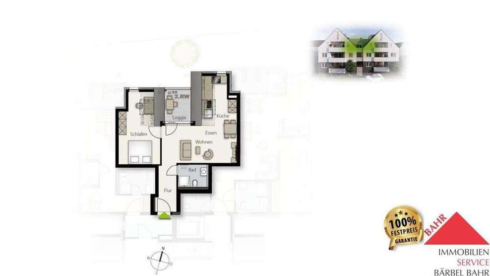 Wohnung zum Kaufen in Weil im Schönbuch 299.000 € 49 m²