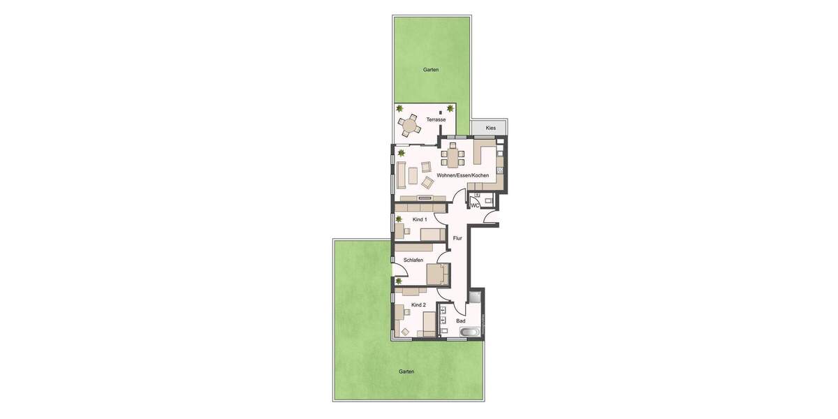 Etagenwohnung Stuttgart / Hofen Hofen - 4 Zimmer, 100 m&sup2;, 629.000&euro; | Angebot:25880200