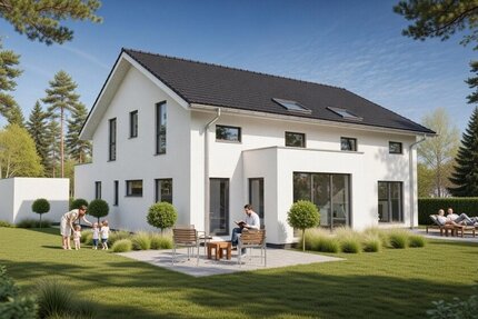 Wohnen mit Stil: Doppelhaushälfte in ruhiger Lage - Haus Markgröningen | Angebot:27649242
