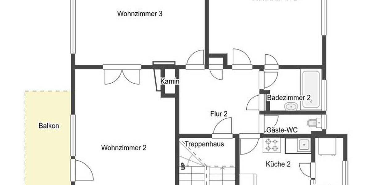 Mehrfamilienhaus, Wohnhaus Stuttgart West - 1 Zimmer, 340 m&sup2;, 895.000&euro; | Angebot:26851948
