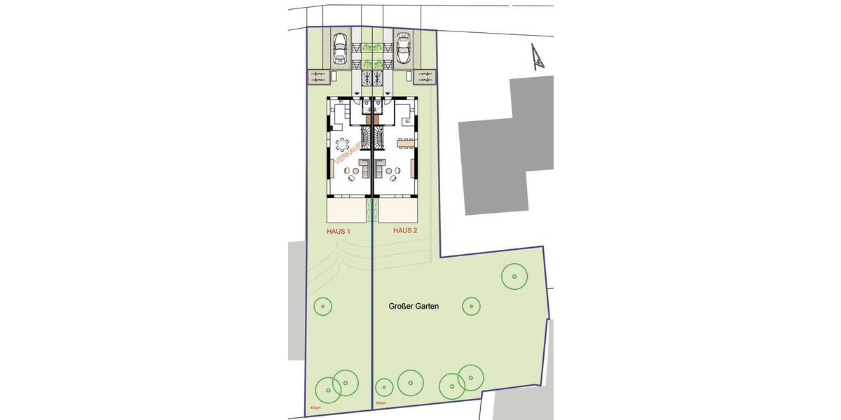 Doppelhaushälfte Stuttgart / Möhringen Möhringen - 6 Zimmer, 178 m&sup2;, 1.278.592&euro; | Angebot:25915880