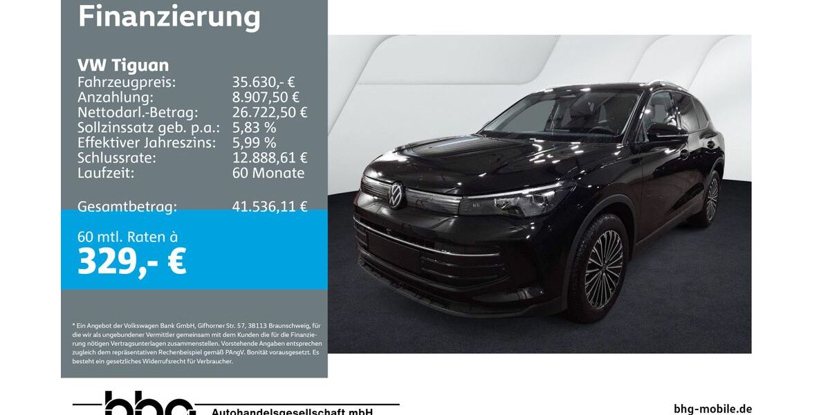 VW Tiguan 22.233 km 35.630 &euro; Reutlingen 72770