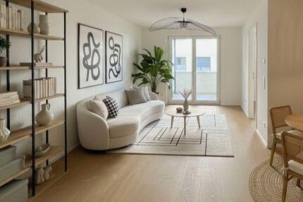 Neubau - Penthouse Wohnung: 2-Zimmer modern, hell und hochwertig 2 zimmer