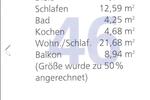 Erdgeschoßwohnung Reutlingen Reutlingen (Kernstadt) - 2 Zimmer, 52 m&sup2;, 239.000&euro; | Angebot:24617907