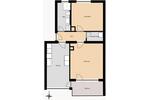Etagenwohnung Gerlingen - 2.5 Zimmer, 60 m&sup2;, 1.150&euro; | Angebot:27583342