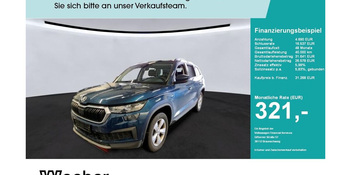 Skoda Kodiaq 72.851 km 30.968 &euro; Leonberg 71229